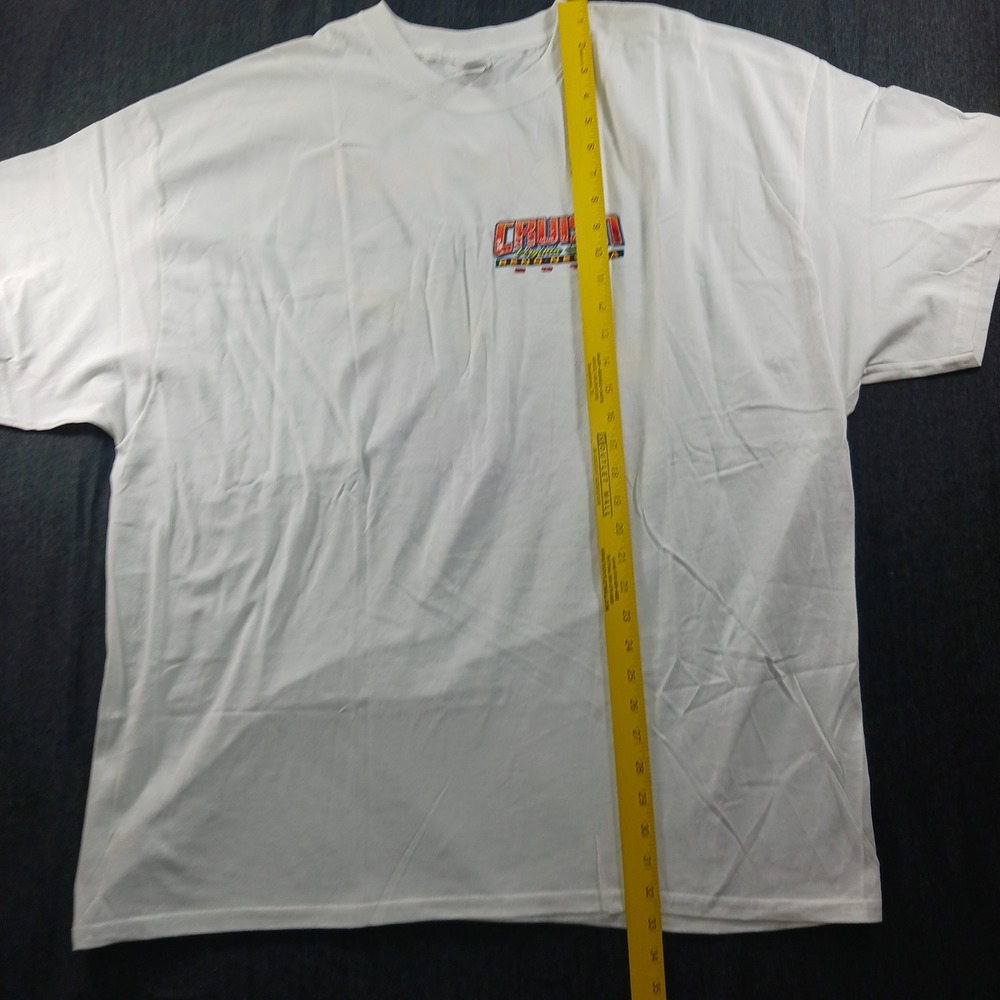 Gildan Mopar Invades 2017 Cruisin Reno Nevada Car Show Graphic T-Shirt White 3XL - Picture 6 of 9